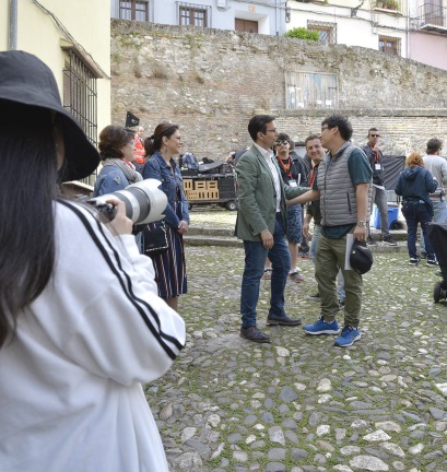©Ayto.Granada: El rodaje de la serie coreana 'Recuerdos de la Alhambra' en Granada reporar una inversin directa de ms de un milln de euros